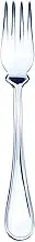 Mepra AZC10231121 Boheme Table Fish Fork, [Pack of 48], 20.6502 cm, Stainless Steel, Dishwasher Safe Tableware