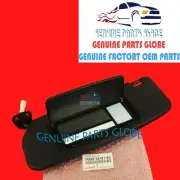 GENUINE OEM LEXUS 06-10 SC430 LEFT DRIVER DARK BROWN SUN VISOR 74320-24181-E0