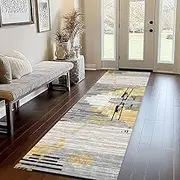 Runner Rug for Hallway, Modern Soft Touch Narrow Carpet 1m 1.5m 2m 2.5m 3m 3.5m 4m 4.5m 5m 6m Washable Floor Door Mats, Indoor Outdoor Home Decoration Long Carpets(100x300cm)