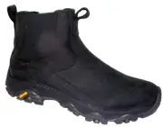 NIB MERRELL MEN'S MOAB ADVENTURE 3 BLACK LEATHER CHELSEA BOOTS 12 M