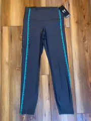 UNDER ARMOUR Leggings Women's Small High-Rise Ankle Crops Gray $50 New
