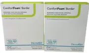 DermaRite ComfortFoam Foam Wound Dressings Soft Silicone 4x4 Lot of 20 #00317E