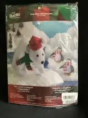 Bucilla Felt Home Decor-Polar Bear & Penquins