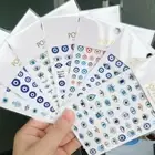 Evil eye nail art sticker Hamsa nail decal sticker Hand of Fatima Nail Decal