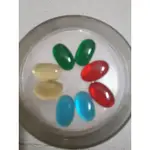 八角玻璃球,橢圓形尺寸 8MMX16MM,10MMX16MM,12MMX16MM