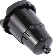[FELTECHELECTR] Coffee Filter Cup Strainer Black Replacement for Krieger Coffee Machine Accessories Safe to Use for Cafe Home Brewing