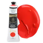 Holcroft Professional Acrylic Flow Paint Naphthol Red S1 ASTM2 75ml