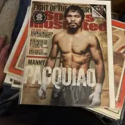 Sports Illustrated Magazine 2015 Manny Pacquiao Cover. PRESSED Newsstand
