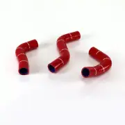 M2 SILICONE TOP BOTTOM RADIATOR WATER HOSES MAZDA MIATA MX5 MK1 1.6 RED Y3620