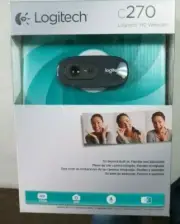 LOGITECH C270 HD WEBCAM 720P 3MP WITH BUILT-IN MIC SEALED NEW