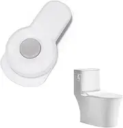 Toilet Locks Baby Proof, Toilet Flush Locks Baby Proof Child Toddlers, Round Cover Childproof Lock for Bathroom Restroom Washroom Lavatory, Easy Installation Baby Safety Lock with 3M Adhesive(1Pack)
