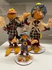 Annalee 2021 Scarecrow family Set of 3 MINT Condition