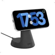 MagSafe Compatible 2-in-1 Charging Stand, iPhone 16 Wireless Charger, Qi2
