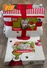 BRAND NEW Grinch Queen Quilt Set & Queen Grinch Christmas Sheet Set Bundle