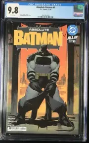 Absolute Batman #1 CGC 9.8 NICK DRAGOTTA First Print Cover A DC 2024 ️