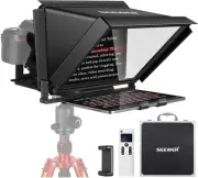 NEEWER X12 14 inch Aluminum Alloy Teleprompter for iPad Smartphone DSLR Cameras