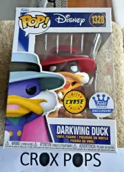 RARE CHASE DARKWING DUCK Disney 1328 Funko Shop Pop Vinyl New in Mint Box + P/P