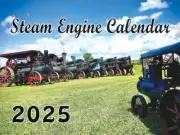 2025 Steam Engine Calendar Antique Tractor Traction