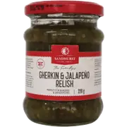 Sandhurst Jalapeno Gherkin Relish 220g x 1