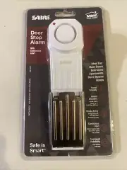 Sabre Door Stop Alarm Personal Home Security System Hotels Motels Dorms Office
