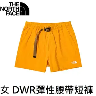 [THE NORTH FACE] 女 DWR彈性腰帶短褲 黃 / NF0A81OO56P