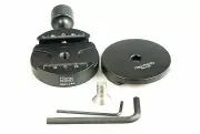Arca Dovetail 2.625 in with clamp 4 RRS Kirk Markins Acratech Foba Benro