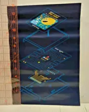 PAC-MAN ATARI POSTER LOOT CRATE EXCLUSIVE SMALL Game Room D10