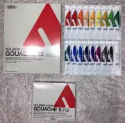 Bundle of 3 Holbein Acrylic Gouache Sets (2 - 18 and 1 - 5 Color Sets)