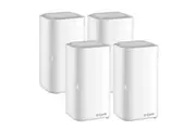 D-Link COVR-X1872 AX1800 Dual Band Seamless Mesh Wi-Fi 6 System (4-Pack)