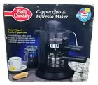 Betty Crocker Cappuccino & Espresso Maker Black BC-1725 Vintage NIB