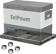 Setpower Slide Mount For PT35 PT45 PT55 RV45 Dual Zone, RV60 Dual Zone Portable Fridge For Vehicles, Slide Mount For Electric Cooler For car