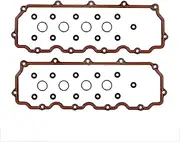 Upper Valve Cover Gasket Set Compatible With Super Duty Excursion 6.0L Powerstroke DSL 3C3Z6584BA 3C3Z6584AA VS50691R