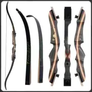 New 62" Take Down Recurve Bow 20-50lbs Hunting Target Longbow Shooting Practice