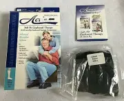 Activa Graduated Compression Socks Unisex Small Black Closed Toe 20-30 mmHg New