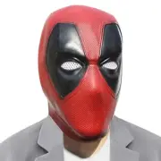Superhero Deadpool Mask Latex Full Head Wade Winston Wilson Party Costume Masks