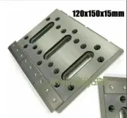 CNC Wire EDM Fixture Board Stainless Jig 120x150x15mm For Clamping Leveling Part