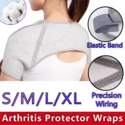Brace Double Shoulder Support Arthritis Protector Wraps Sport Gym Strap Joint