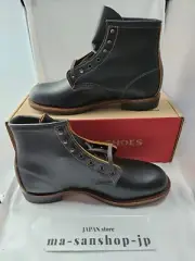 Red Wing 9060 Beckman Boot Flat Box Width D Black Men Size 6-11 High Top Leather