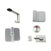Metlam Essential Toilet Partition Hardware Kit Concealed Fix