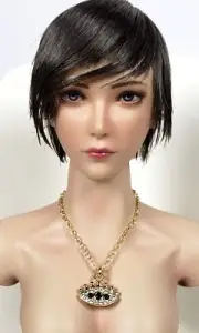 14K GF Evil Eye CZ Doll Jewelry for 1:6 Scale Action Figures Phicen TBLeague Mor