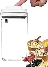 Sealed Coffee Container | Coffee Airtight Storage Containers | Manual Sealer, Stackable Dispenser, Kitchen Storage Jar, Pantry Organization For Snack