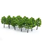 Bonsai Model Trees Decor 20pcs/set 7cm Train Railroad Diorama Wargame Scenery