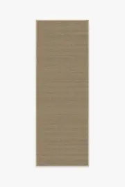 75' x 215' | Machine Washable Runner Rug | Kid & Pet Friendly | Indoor Rug | Tillie Solid Sand Re-Jute Rug | Ruggable