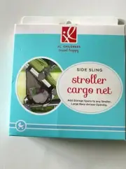 **NEW** J.L. Childress Side Sling Stroller Mesh Cargo Net Organize Baby Toddler