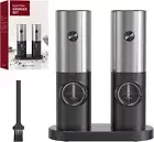 Russell Hobbs Electric Salt and Pepper Mills Grinders Battery Operated Set