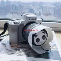 在飛比找Yahoo!奇摩拍賣優惠-【現貨】遮光罩 UV鏡 熊貓鏡頭蓋 適用Canon EOS 