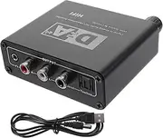KICHOUSE Optical to Digital Audio Converter Analog to Digital Adapter Versatile Audio Converter Random Style