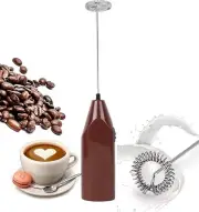 Milk Frother Handheld Create Café-Quality Froth in Seconds