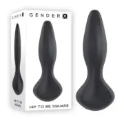 Evolved Gender X HIP TO BE SQUARE Vibrating Butt Plug