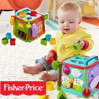 在飛比找蝦皮購物優惠-費雪牌 Fisher-Price 可愛動物積木盒